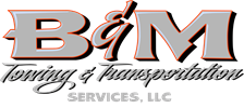 B&M Towing logo